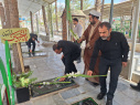 ادای احترام کارکنان؛ دانشجویان و مدرسان دانشگاه جامع علمی کاربردی استان خراسان جنوبی به مقام والای شهدا