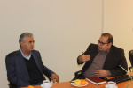 دیدار مدیر کل اقتصاد و دارایی استان با رئیس دانشگاه علمی کاربردی استان