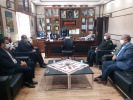 دیدار رئیس دانشگاه علمی کاربردی با فرمانده انتظامی استان