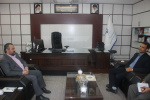 دیدار سرپرست دانشگاه جامع علمی کاربردی استان با رئیس سازمان مدیریت و برنامه ریزی