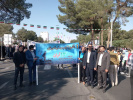 حضور دانشگاهیان دانشگاه جامع علمی کاربردی در راهپیمایی روز ۱۳ آبان