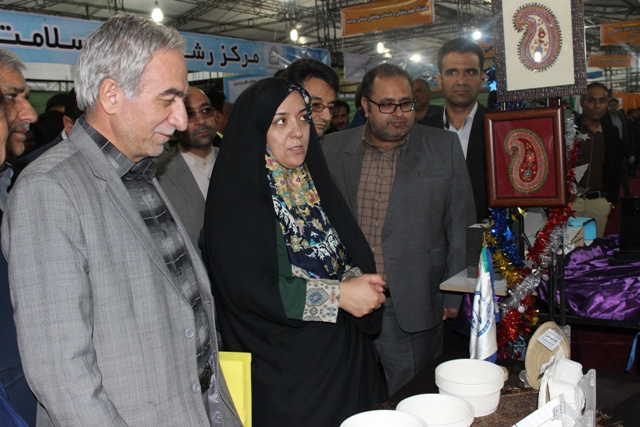 حضور دانشگاه جامع علمی کاربردی خراسان جنوبی در نمایشگاه دستاوردهای پژوهش، فناوری و صنعت استان