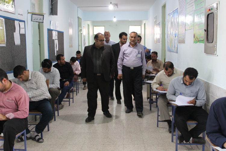 بازدید از امتحانات نیمسال دوم سال تحصیلی ۹۷/۹۶