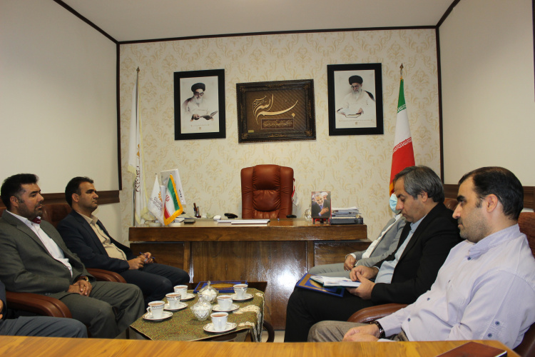 دیدار سرپرست دانشگاه با مدیر کل کتابخانه های عمومی استان